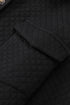 Lattice Texture Retro Flap Pocket Button Shacket